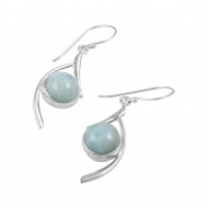 Larimar Earrings