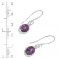 Charoite Earrings