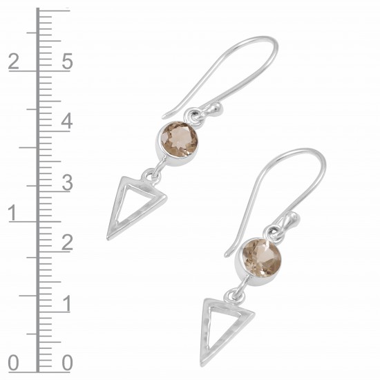 Smoky Quartz Earrings