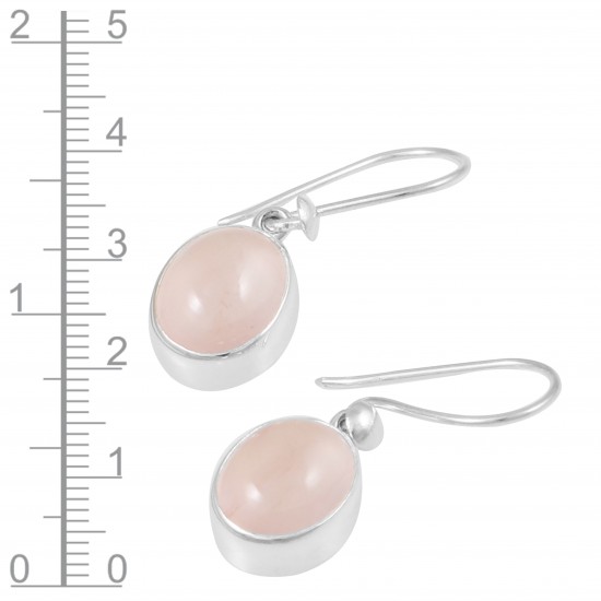 Rose Quartz Earrings