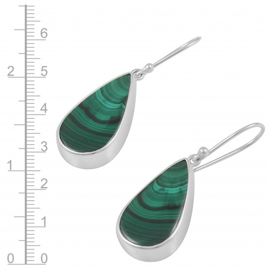 Malachite Earrings