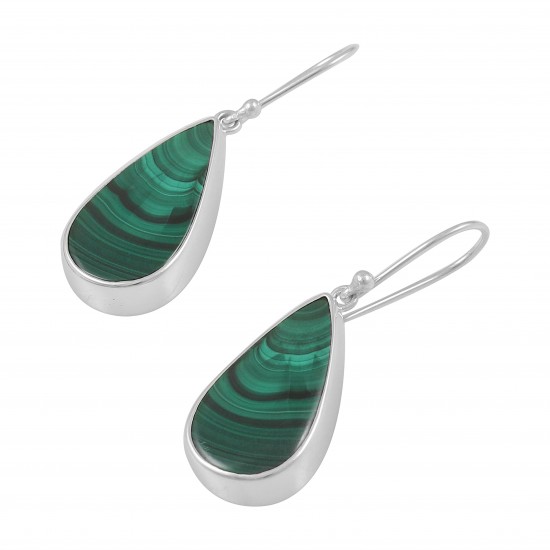 Malachite Earrings