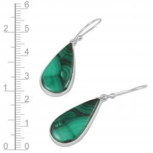 Malachite Earrings