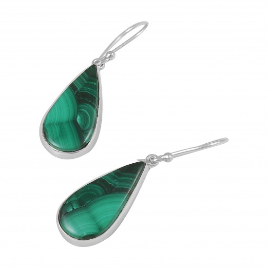 Malachite Earrings