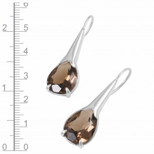 Smoky Quartz Earrings