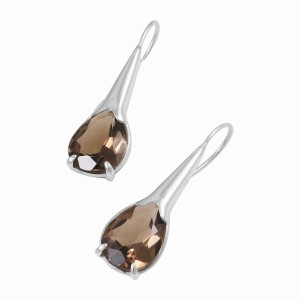 Smoky Quartz Earrings