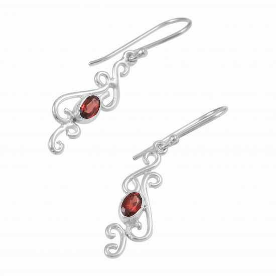 Garnet Earrings