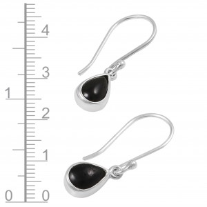 Black Tourmaline Earrings