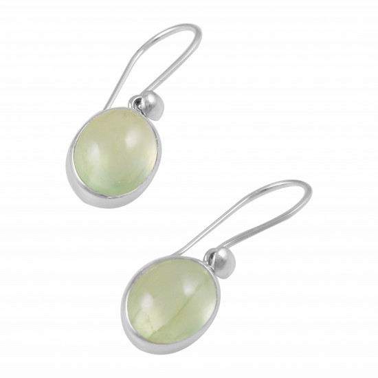 Prehnite Earrings