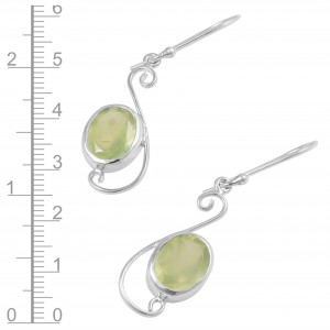 Prehnite Earrings