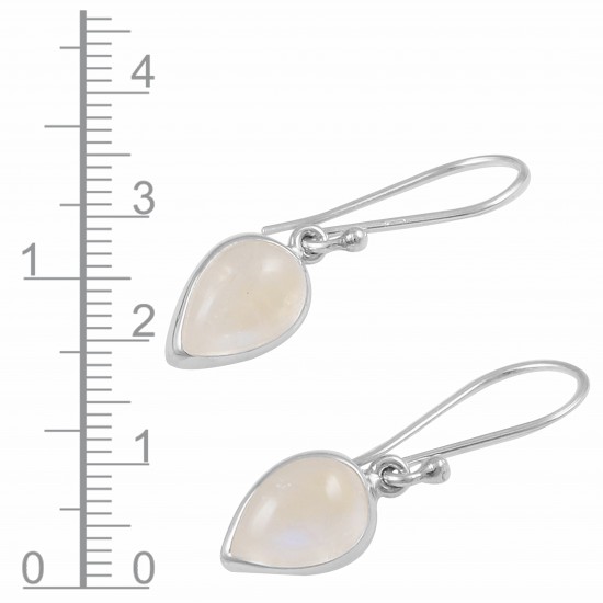 Rainbow Moonstone Earrings