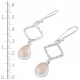 Rose Quartz Earrings