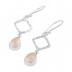 Rose Quartz Earrings