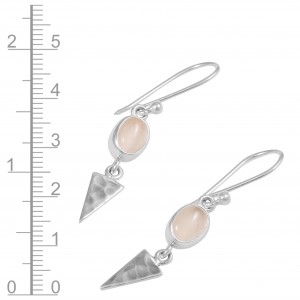 Rose Quartz Earrings