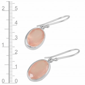 Rose Quartz Earrings