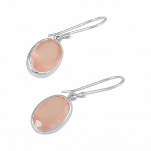 Rose Quartz Earrings