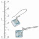 Blue Topaz Earrings