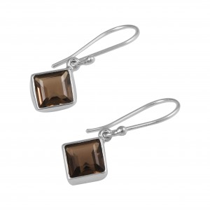 Smoky Quartz Earrings