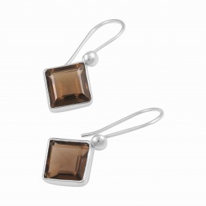 Smoky Quartz Earrings