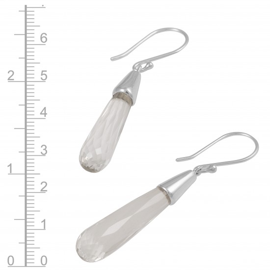 Clear Quartz Earrings