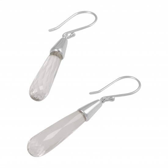 Clear Quartz Earrings