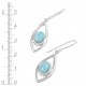 Larimar Earrings