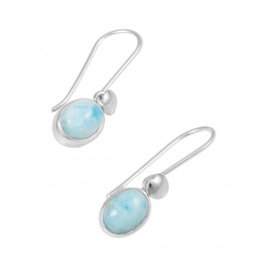 Larimar Earrings