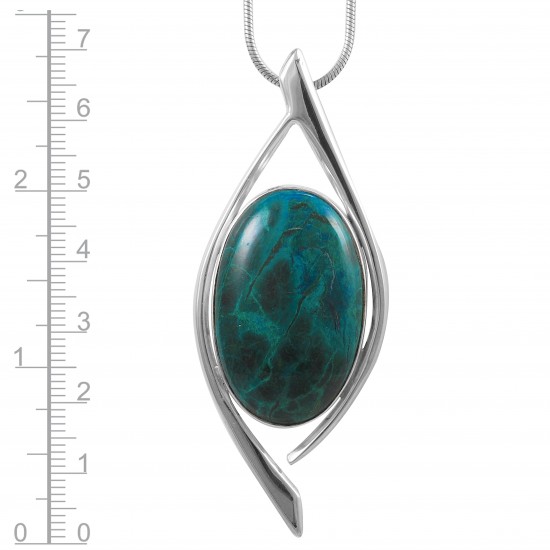 Chrysocolla Pendant