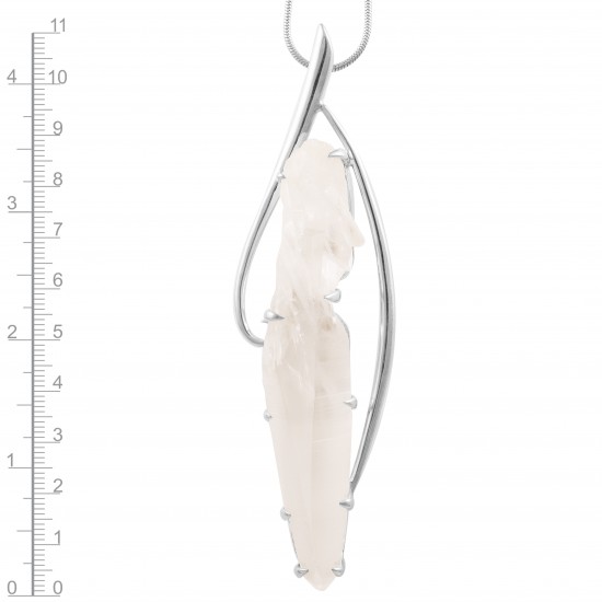 Lemurian Quartz Pendant