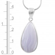 Blue Lace Agate Pendant