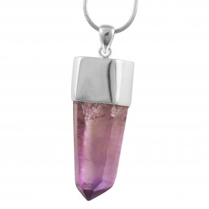 Vera Cruz Amethyst & Quartz Pendant