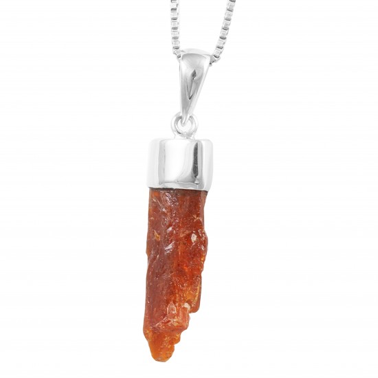 Orange Kyanite Pendant