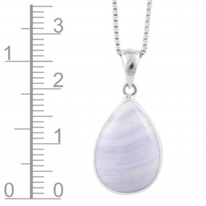 Blue Lace Agate Pendant