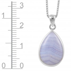 Blue Lace Agate Pendant