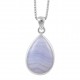 Blue Lace Agate Pendant