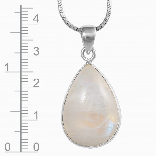 Rainbow Moonstone Pendant