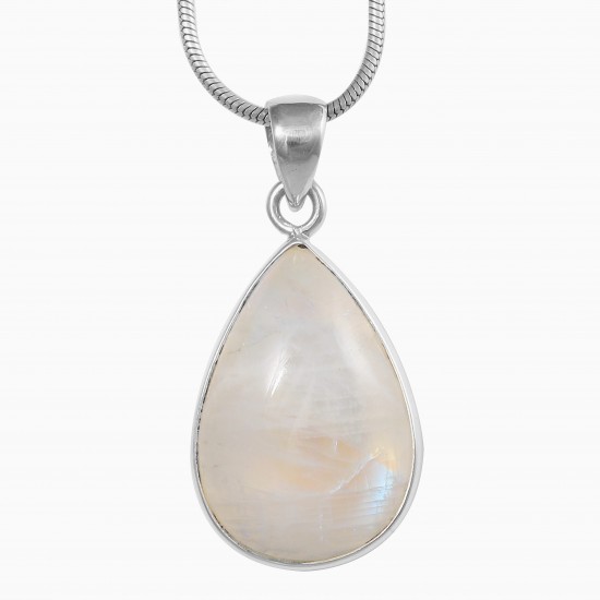 Rainbow Moonstone Pendant