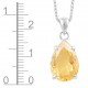 Citrine Point Pendant