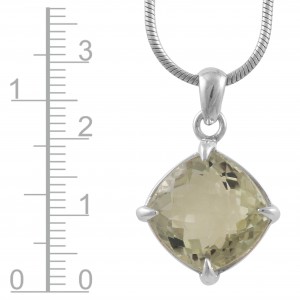 Green Amethyst Pendant