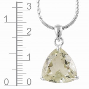 Green Amethyst Pendant