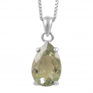 Green Amethyst Pendant