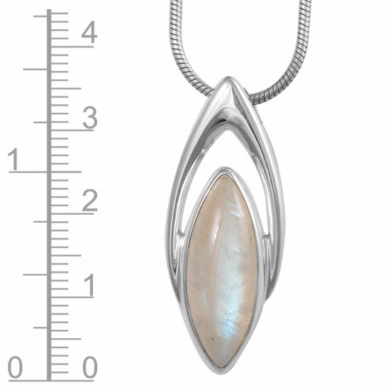 Rainbow Moonstone Pendant