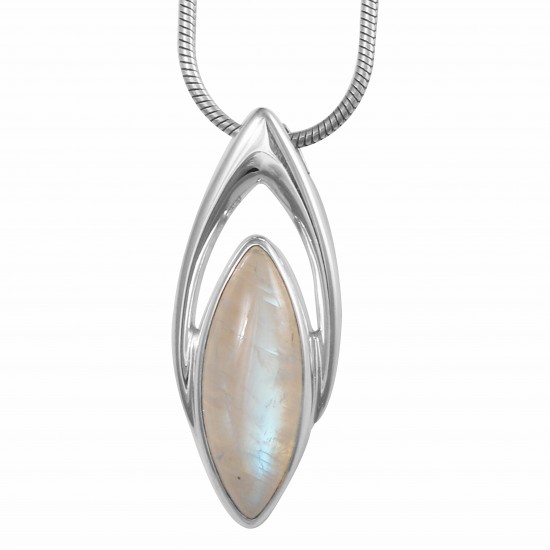 Rainbow Moonstone Pendant