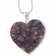 Amethyst Druzy Pendant