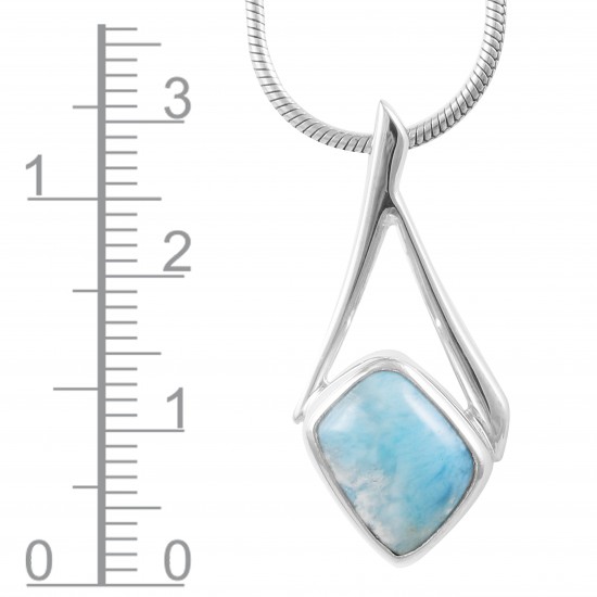 Larimar Pendant