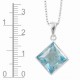 Blue Topaz Pendant