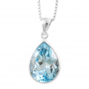 Blue Topaz Pendant