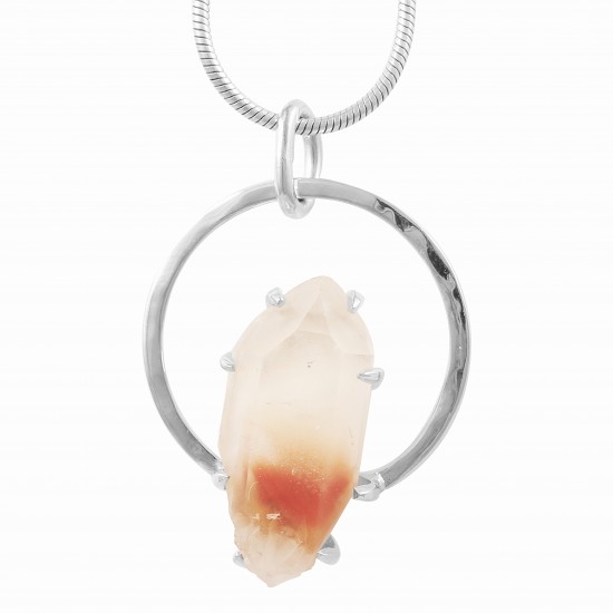 Amphibole Quartz Pendant