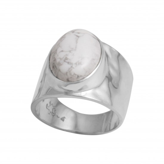 Howlite Ring