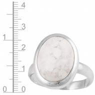 Howlite Ring